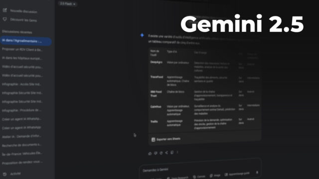 Apprendre Google Gemini 2.5 en 1h : Productivité et IA au quotidien