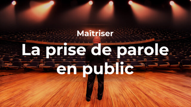 Masterclass prise de parole en public